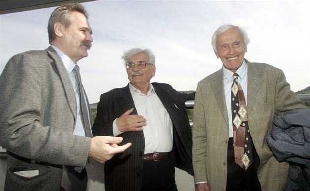 Josef  Holcman, Ludvík Vaculík a Miroslav Zikmund