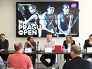 Tisková konference ped turnajem J&T Banka Prague Open.
