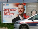 První kolo rakouských prezidentských voleb jasn vyhrál kandidát Svobodných...