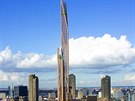 V Londýn se chystají ke stavb Oakwood Tower, nejvyího devného mrakodrapu...