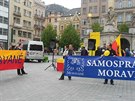 V Brn se protestovalo proti názvu Czechia