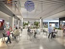Sou��st� obou center budou i restaurace a kav�rny.