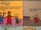 V�stava komiksu Opr�ski s�esk� historje na brn�nsk�m hradu �pilberk.