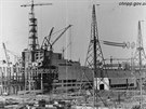 Stavba ernobylské elektrárny