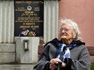 Ji�ina Vejnarov� z Lhoty pod Ho�i�kami oslavila sto let 24. dubna 2016.