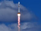 Úspěšný start rakety Sojuz z nového ruského kosmodromu Vostočnyj.