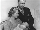 védský princ Gustaf Adolf, princezna Sibylla a jejich syn princ Carl Gustaf...