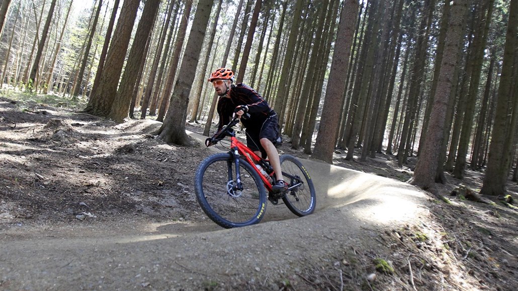 Na Blanensku otev�eli nový singletrail.