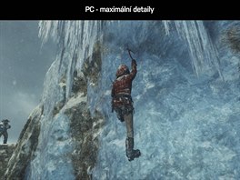 Porovnání grafiky v Rise of the Tomb Raider