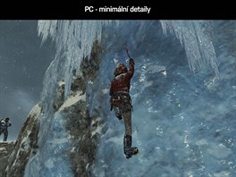 Porovnání grafiky v Rise of the Tomb Raider