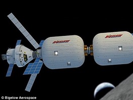 Základní kosmická stanice sestavená ze dvou modul B330 a obsluhovaná...