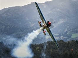 Petr Kopfstein bhem zvodu Red Bull Air Race ve Spielbergu.