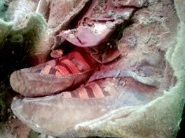 Boty 1 500 let star mumie nalezen v poho Altaj.