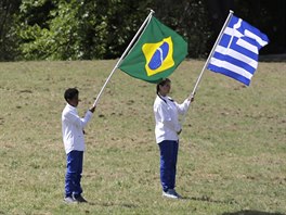 Z ecka do Brazílie. Startuje olympijská tafeta pro Hry v Riu 2016.