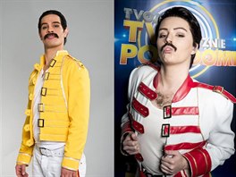 David Kraus a Barbora vidraová jako Freddie Mercury