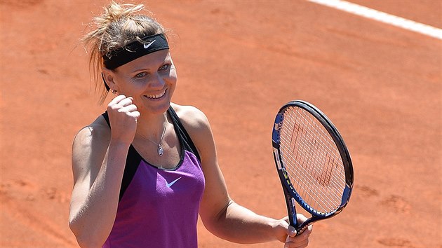 astn smv na tvi Lucie afov signalizuje jedin - postup do finle turnaje Prague Open.