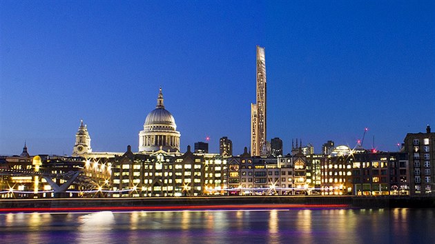 V Londn se chystaj ke stavb Oakwood Tower, nejvyho devnho mrakodrapu na svt.
