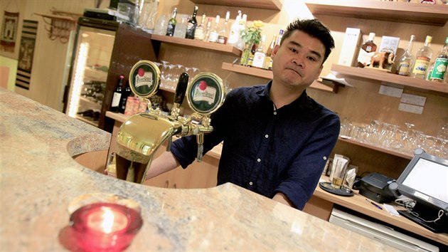 Somvang Nammavong alias Ong provozuje v Brně s příbuznými laosko-thajskou restauraci a hotel.