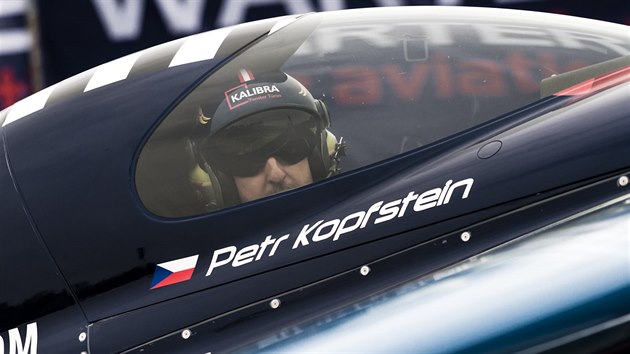 Petr Kopfstein ped startem Red Bull Air Race ve Spielbergu.