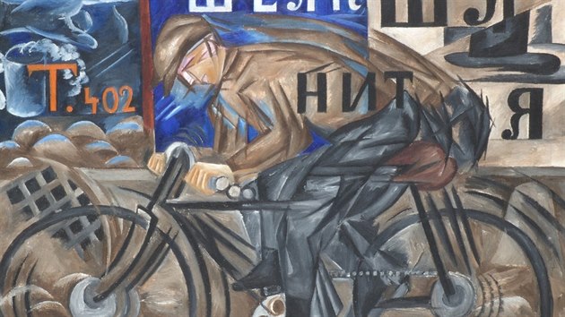 Natalija Gonarovov: Cyklista (1913)
