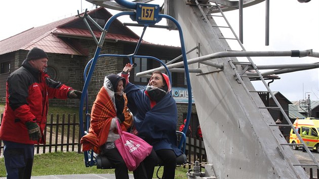 Jako figuranti poslouili studenti Hotelov koly Frentt pod Radhotm a Stedn a Vy zdravotnick koly Zln.