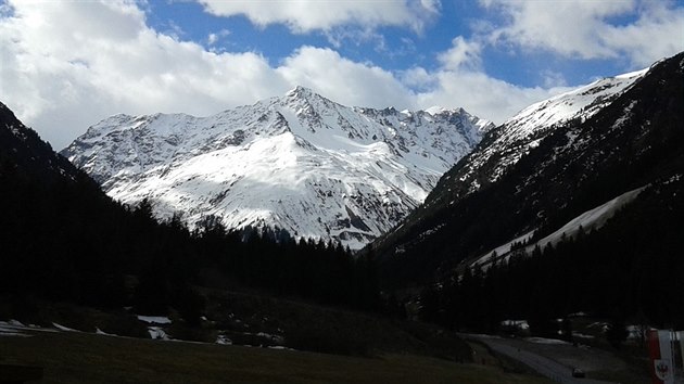 Pitztal, pohled z dol