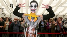 Bodyart Czech 2016 zahalil krásná enská tla a kivky do pízraných...