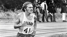 Amerian Steve Prefontaine pokoil národní rekord v bhu na 3000 metr pi...