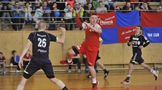 Miroslav tohanzl z Nového Veselí se chystá pihrát v utkání proti Perovu.