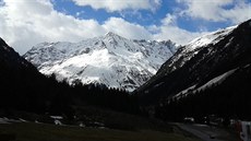 Pitztal, pohled z údolí