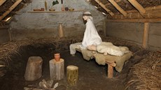 Sou�ástí nových expozic Archeoparku budou i figuríny s dobovým oble�ením a...