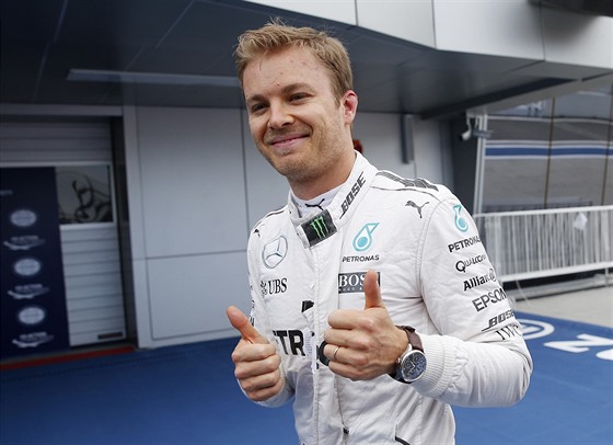 Nico Rosberg vyhrál kvalifikaci na Velkou cenu Ruska formule 1.