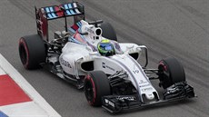 Pilot stáje Williams Felipe Massa bhem kvalifikace na Velkou cenu Ruska v Soi.