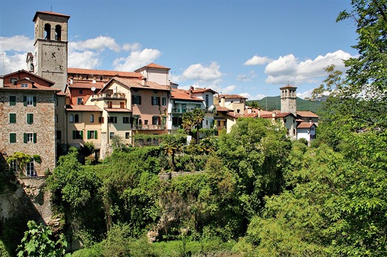 Typicky italské panorama msta