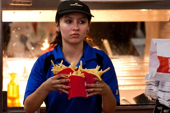 esnekové hranolky nabídnou kalifornské restaurace McDonalds (ilustraní foto).
