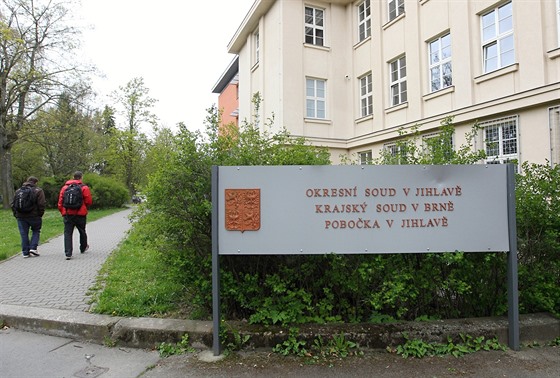 Budova soudu v Jihlavě.