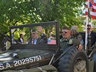 Ride of Freedom za úasti válených veterán na Bolevecké návsi v Plzni. (7....