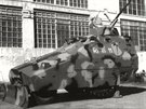 Prototyp chorvatského obrnného traktoru Strako byl vyzbrojen protiletadlovým...
