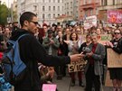 Demonstrace na podporu Igora evcova (3. kvten 2016)