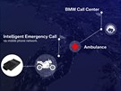 BMW zaíná na svých motocyklech vyuívat systém záchranného volání eCall.