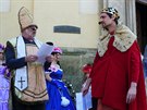 Karel IV. se bhem letoních oslav jeho jubilea objeví urit na více místech i...
