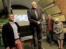 Protiatomov� kryt 10-Z pod brn�nsk�m hradem �pilberk byl slavnostn� otev�en pro...