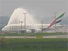 A od dneního dne u pravideln. A380 spolenosti Emirates 1.5.2016.