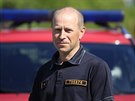 Vedouc� vy�et�ovatel hasi�� Jihomoravsk�ho kraje Pavel Tinka.