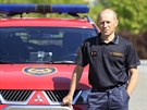 Vedouc� vy�et�ovatel hasi�� Jihomoravsk�ho kraje Pavel Tinka.