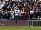 Andros Townsend, anglick zlonk Newcastle United, rozdovdl fanouky...