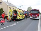Tragická nehoda v Dolanech u Olomouce, jeden mrtvý, dva zranní. (2.kvtna 2016)
