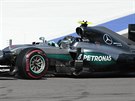 Nico Rosberg bhem Velké ceny Ruska v Soi.