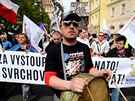 Demonstrace poádaná Národní demokracií v Praze. (1.5.2016)