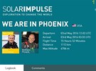 Letoun Solar Impulse pistál v americkém Phoenixu.